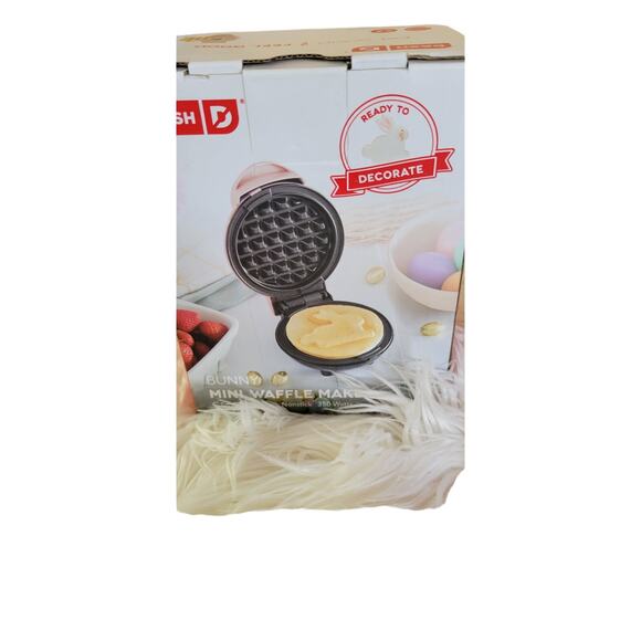 Dash Bunny Mini Waffle Maker - Picture 2 of 2